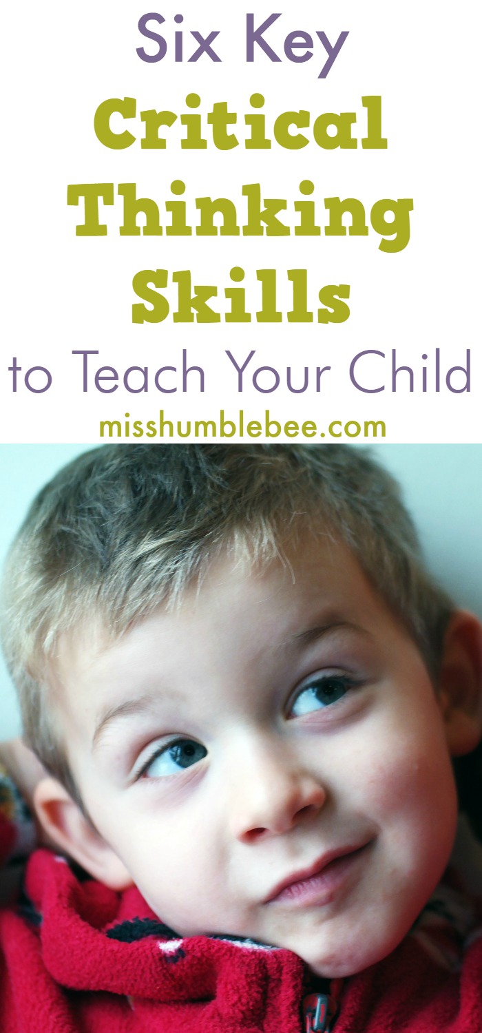 how to teach your child critical thinking skills