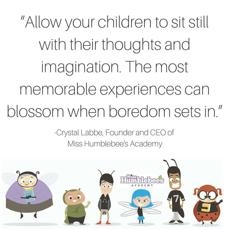 “Allow your child to sit still with their thoughts- (1)