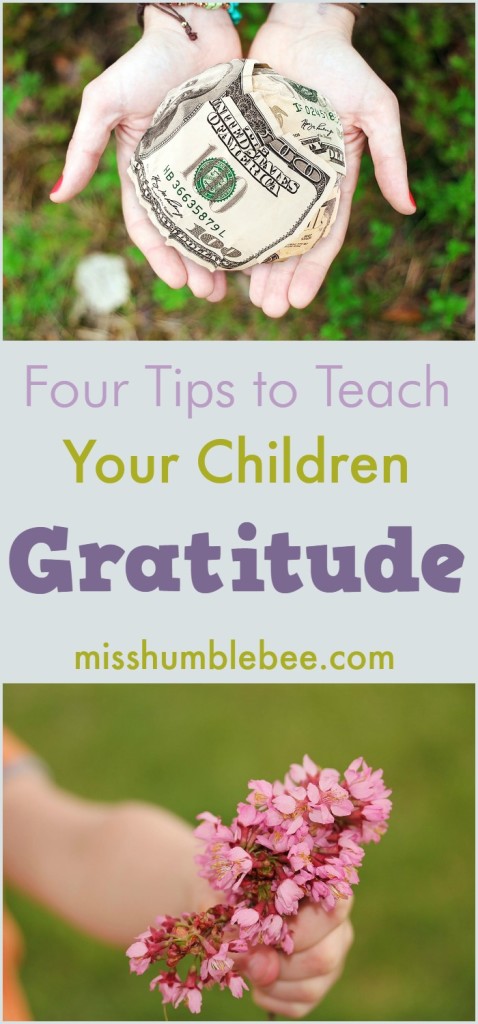 How to teach your children to be thankful