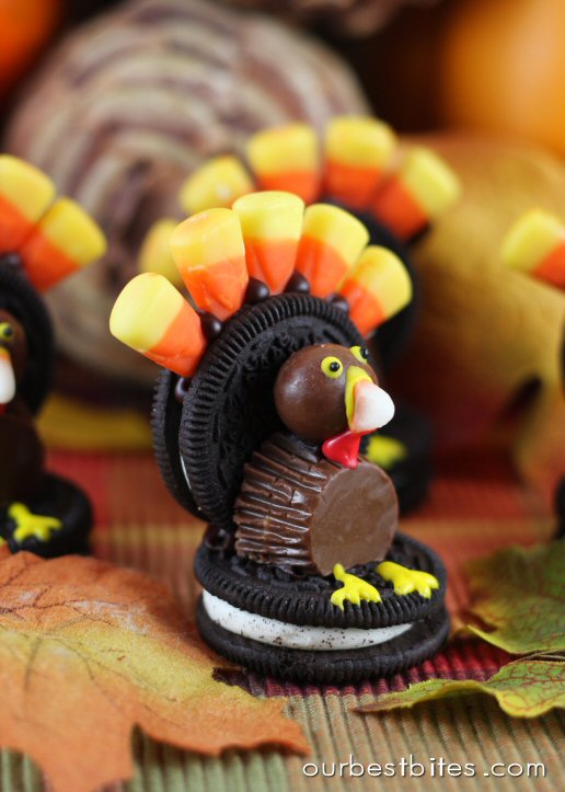 our best bites Oreo Turkeys Misshumblebee's Blog