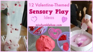 12 Valentine-Themed Sensory Play Ideas