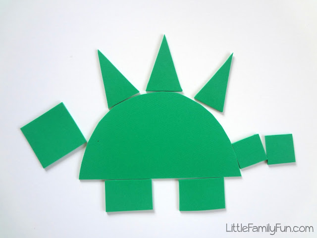 build a dinosaur little family fun