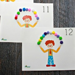 Counting With a Juggling Clown