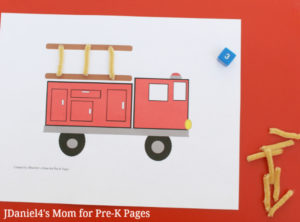 Fire Truck Counting Activity