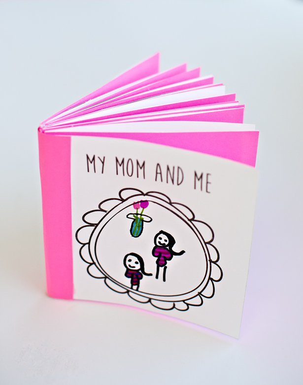 kid made free printable mothers day book hello wonderful