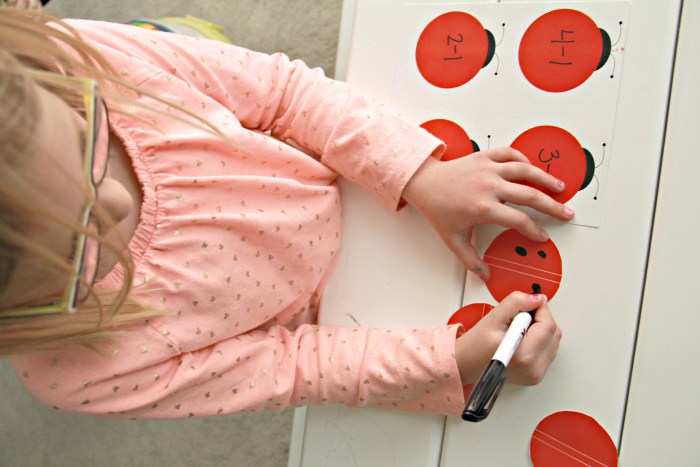 ladybug counting activity m is for monster