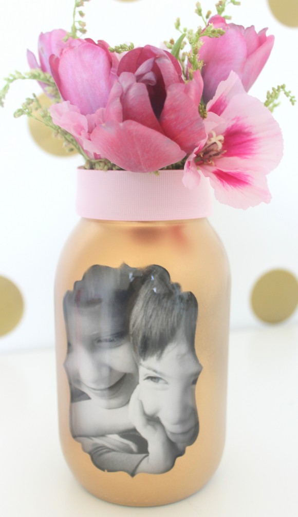 mothers day photo vase catch my party