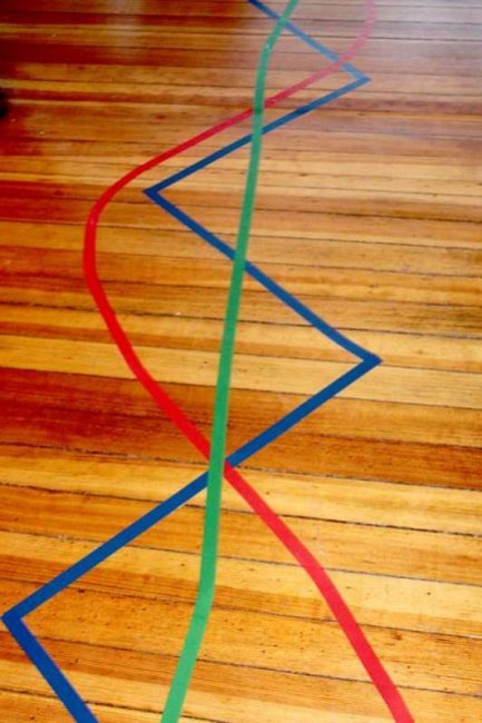 Gross Motor Line Tape Activities