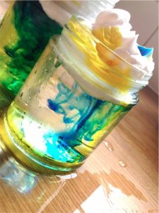 DIY rain clouds – one of the best science activities for kids!