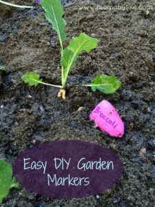 Easy Garden Markers