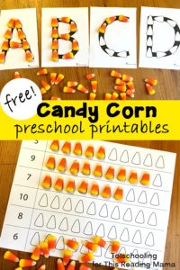 Candy Corn Preschool Activities