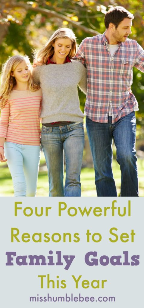 Goal setting is often a solitary endeavor, but have you ever set family goals? If not, read on to discover four powerful reasons to make this your year of family goal setting!