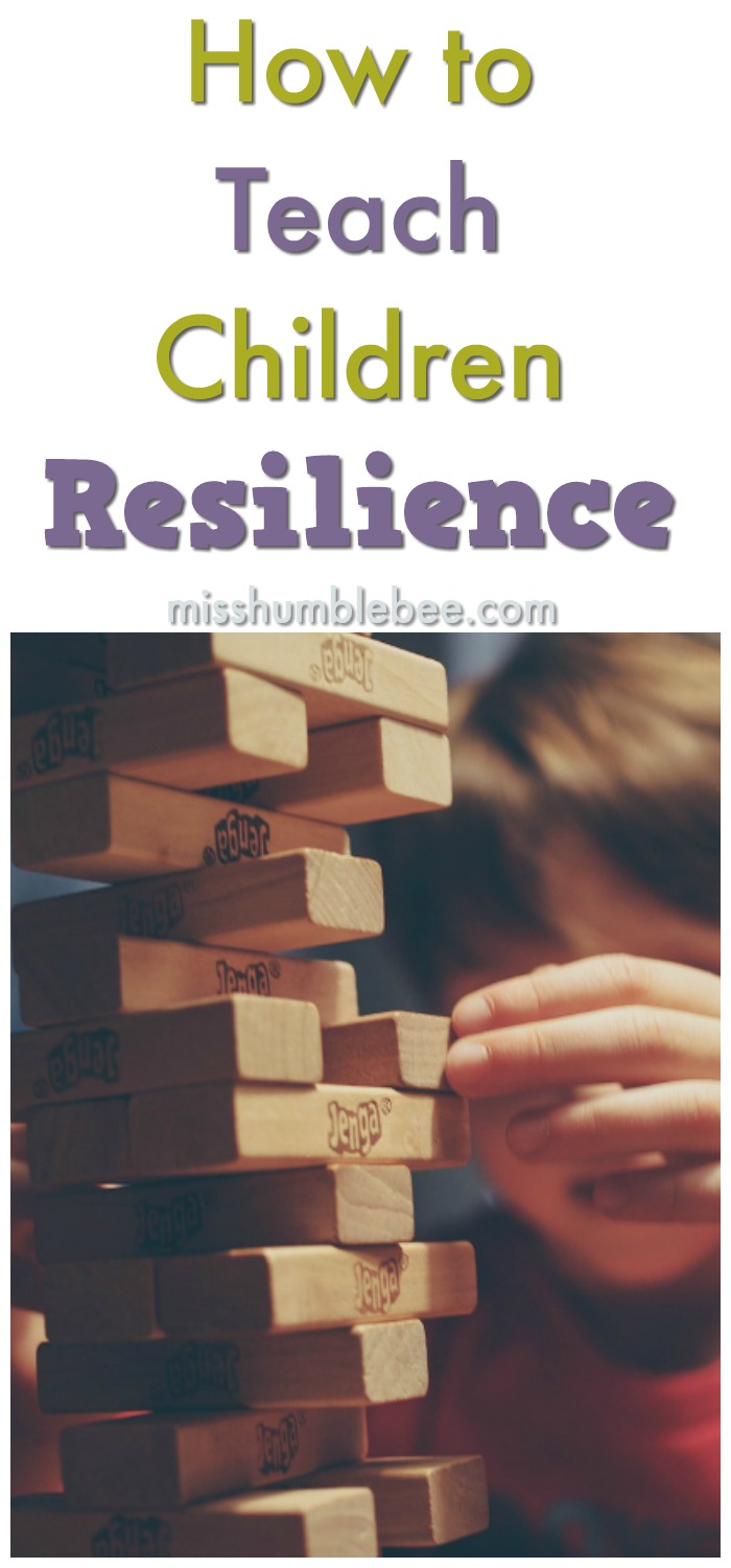 It's our natural instinct to protect our children, but we also need to teach them how to deal with adversity and come out stronger on the other side. Here's how to teach your children resilence.