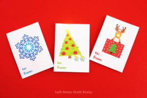 Light Up Holiday Gift Tags