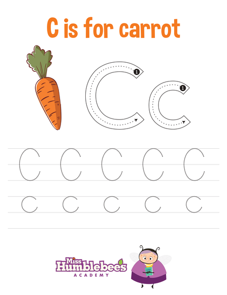 Copy of Letter C Tracing
