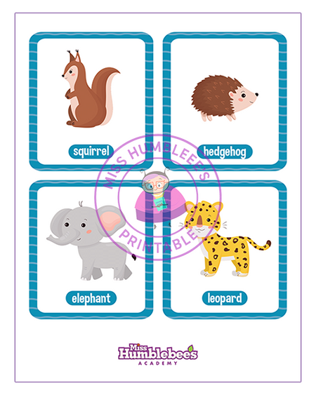 Animal Flashcards - 5
