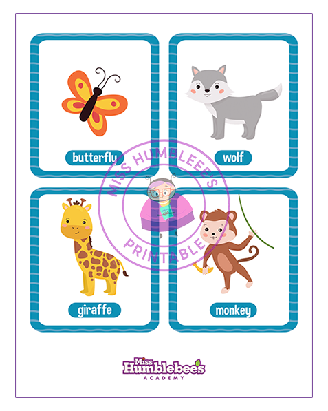 Animal Flashcards - 6