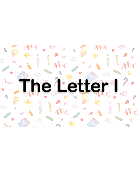 The Letter I Book