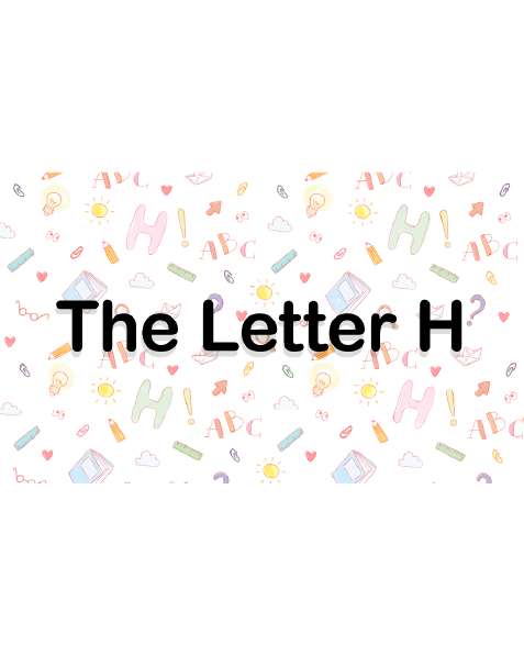 The Letter H Book