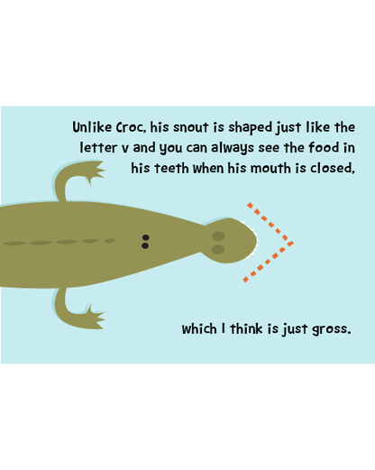 Alligator vs. Crocodile