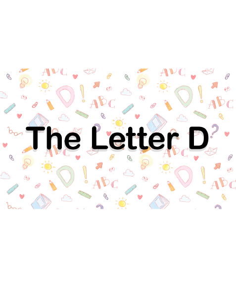 The Letter D Book