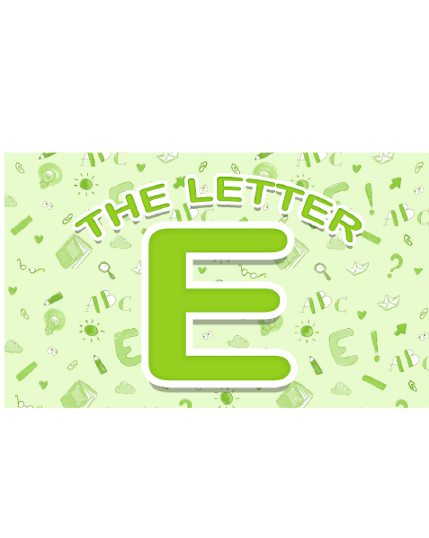 The Letter E Book