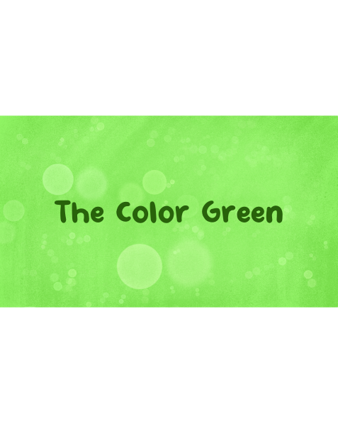 The Color Green