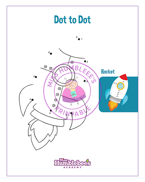 Dot to dot - rocket