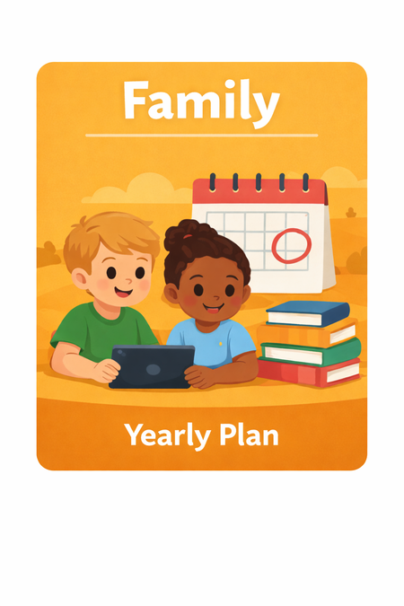 Miss Humblebee’s Academy – Family Yearly Plan – 7-Day Free Trial (Ages 3–6)