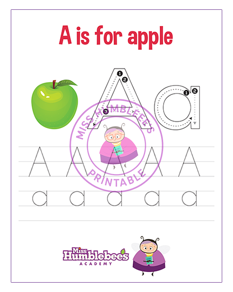 Letter A Tracing