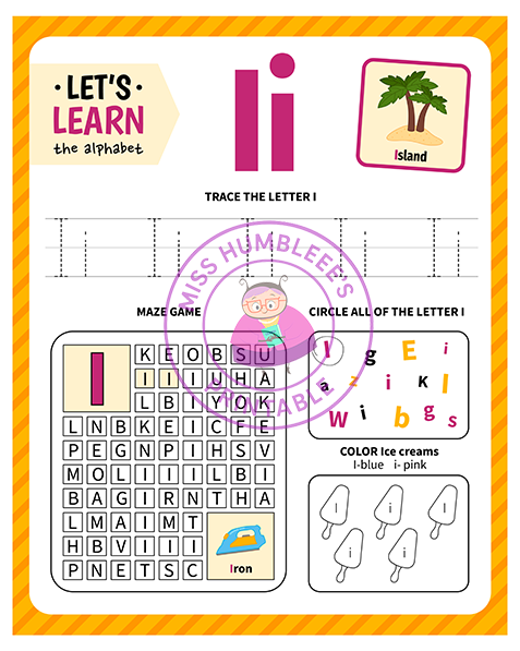 Letter Activity I