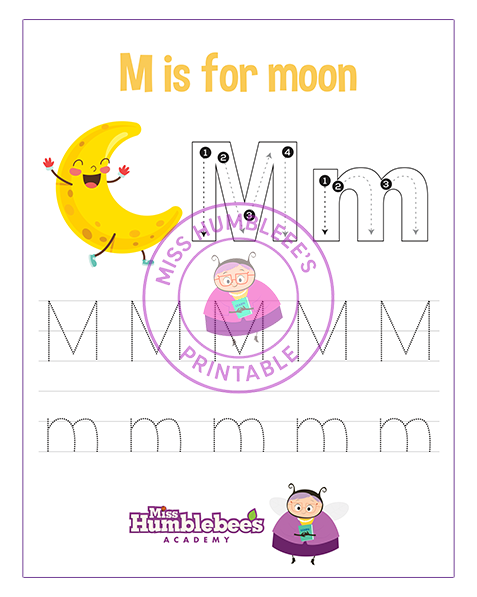 Letter M Tracing