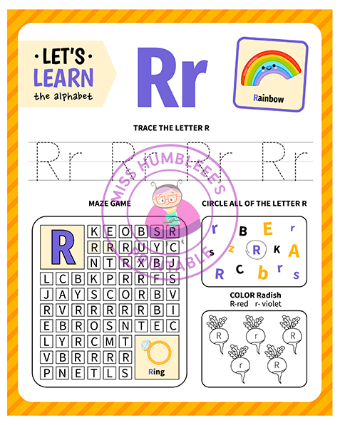 Letter Activity R