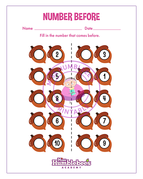 Number Before 3