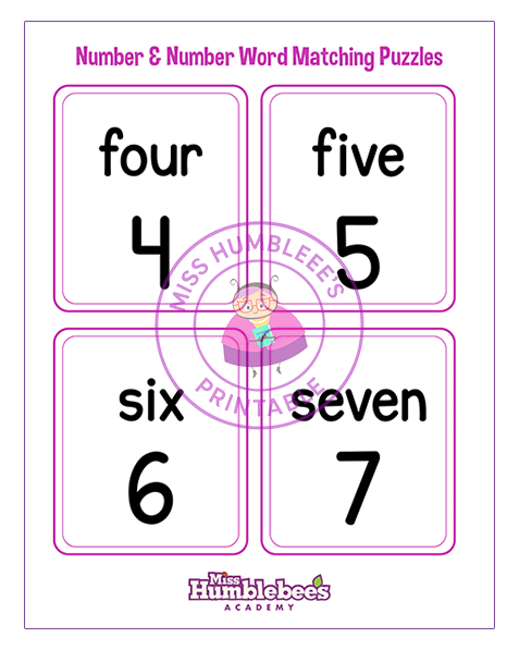 Number Matching Puzzles 2