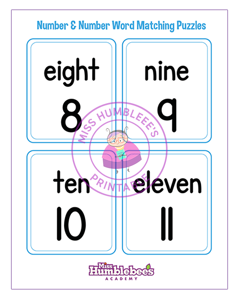 Number Matching Puzzles 3