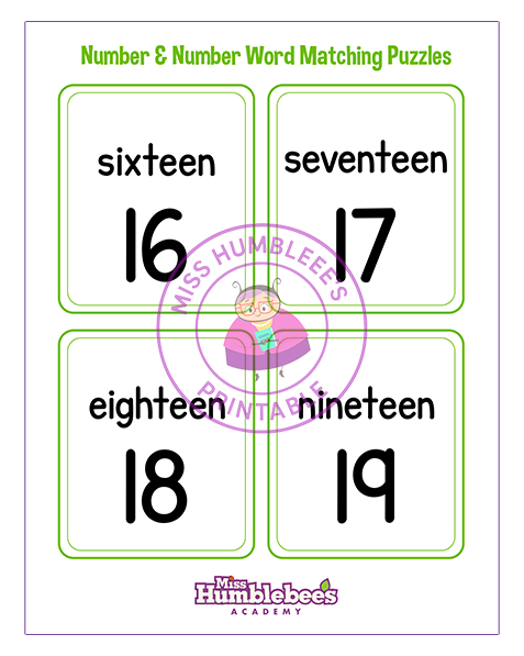 Number Matching Puzzles 5