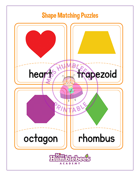 Shape Matching Puzzles 1