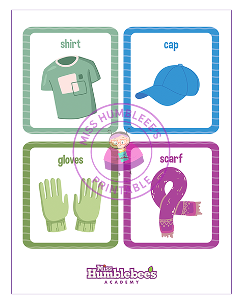 Vocabulary Cards 1