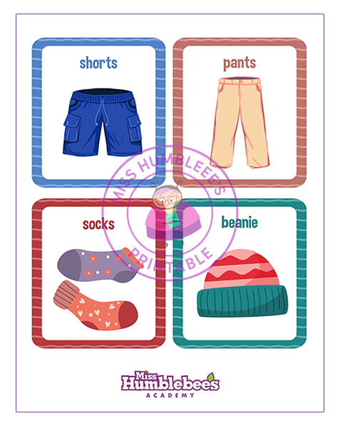Vocabulary Cards 4