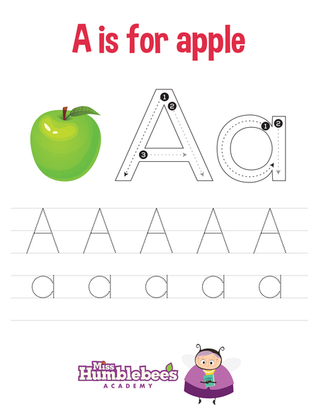 Letter A Tracing