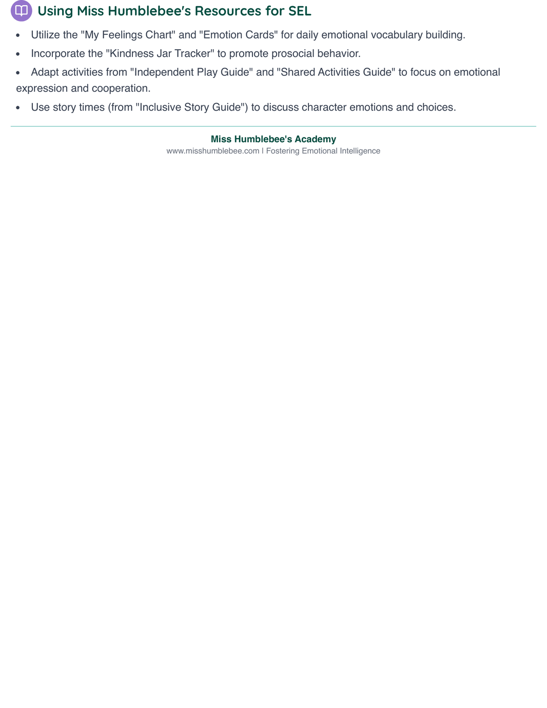 Educators - Social-Emotional Learning Tools