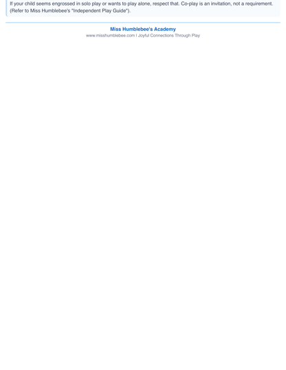 Parents - Co-Play Guide