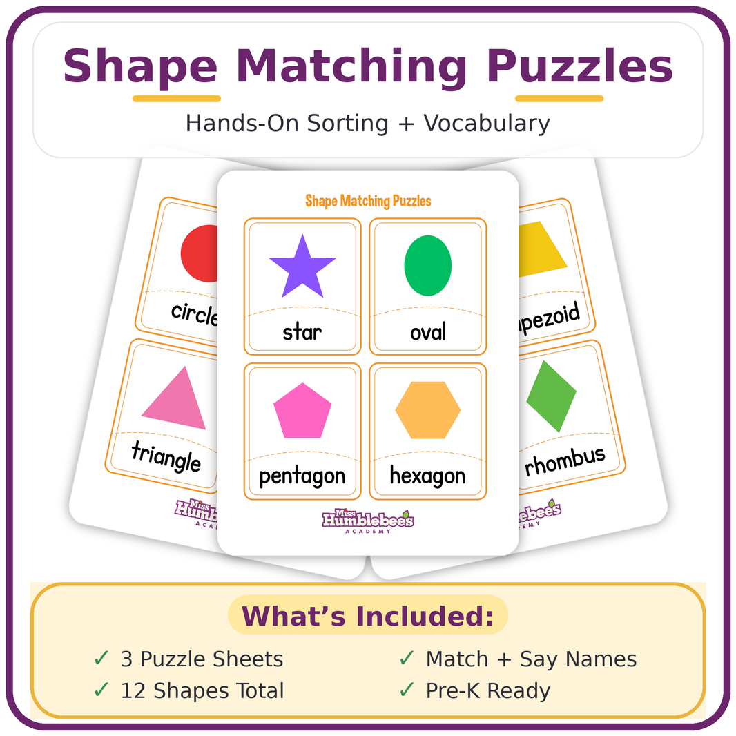 Shape Matching Puzzles